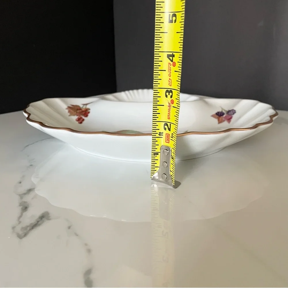 Shell Crudité Serving Platter Dish - Evesham by Royal Worcester